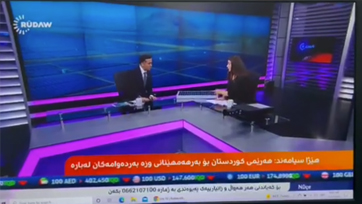 Iraq customer had an interview with Iraq famous TV talking about solar street lights for future