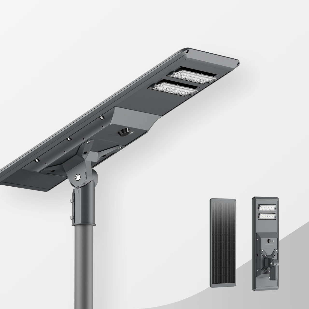 integrated solar public lighti